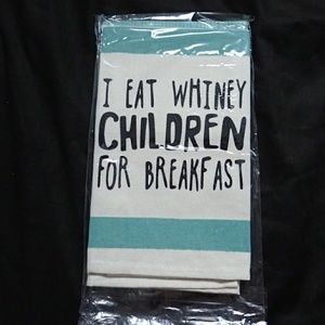 Grasslands Road Whiney Children Dish Towel - NWT